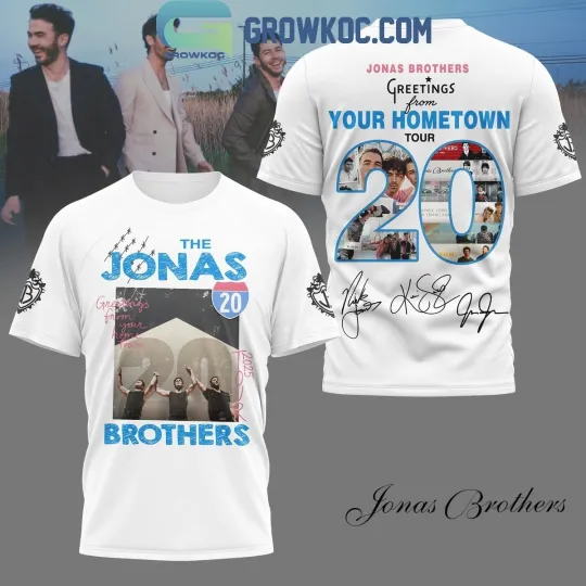 Jonas Brothers Greeting From Your Hometown Tour T-Shirt
