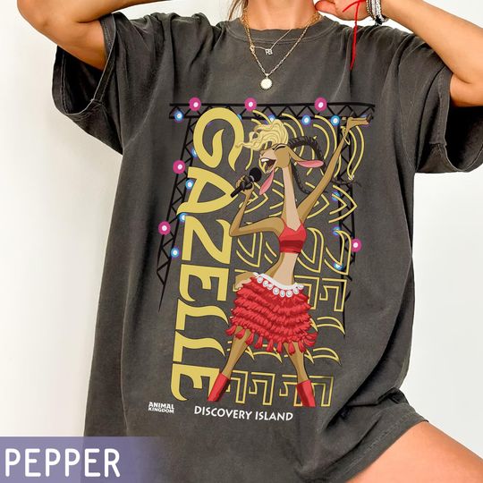 Discover Disney Zootopia Gazelle Concert Shirt, Better Zoo-Gether Live Show Tee, Disney Tree Of Life Shirt, Animal Kingdom, Disney Pop Star Shirt