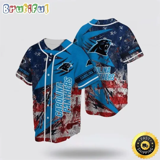 Discover Carolina Football Team Pantherss Baseball Jersey