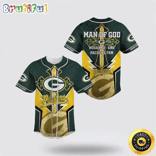 Discover Green Bay Football Team Packerss Baseball Jersey