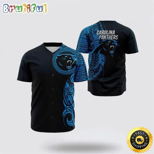 Discover Carolina Football Team Pantherss Baseball Jersey