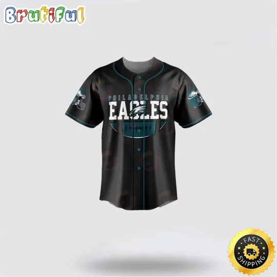 Discover Philadelphia Football Team Eagless Baseball Jersey