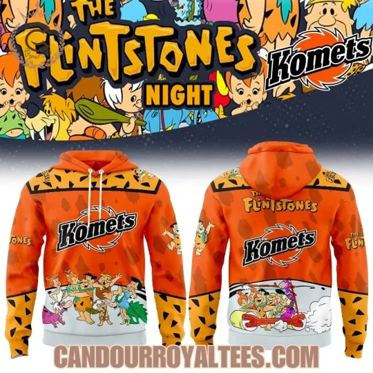 Discover Komets The Flintstone Night Hoodie