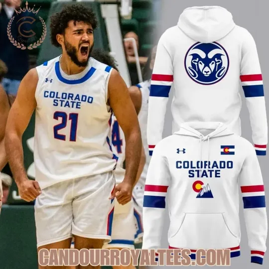 Discover Colorado State Basketball For Our State Uniform Hoodie