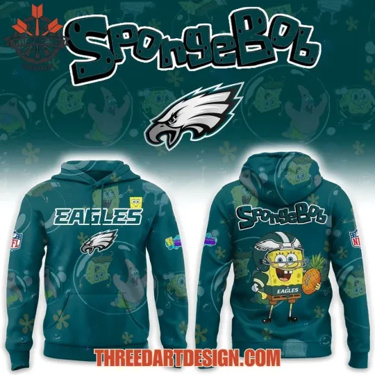 Eaglesss SpongeBob Hoodie