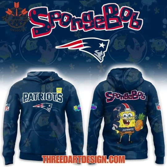 Patriots SpongeBob Hoodie