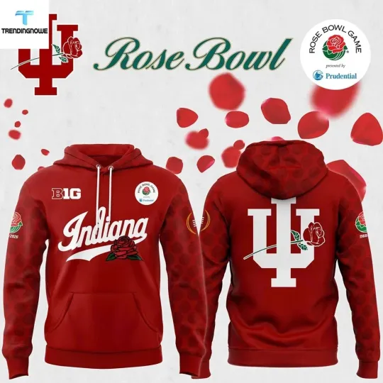 Hoosiers Football Helmet 2026 Rose Bowl Hoodie