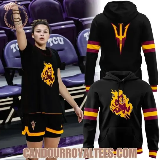 Discover Arizonna State Basketball Sparky the Sun Devills Hoodie
