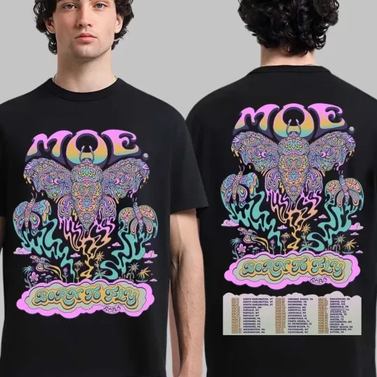 Discover SALE!! MOE. Born To Fly Tour 2026 T-Shirt