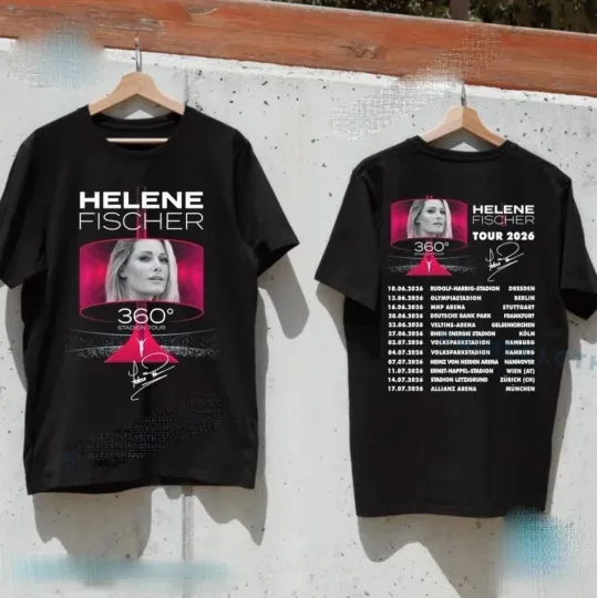 Discover Helene Fischer 360° Stadion Tour 2026 T-shirt Fans Gift