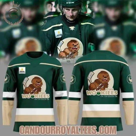 Discover Original Iowa Wookiee Hockey Jersey Men’s