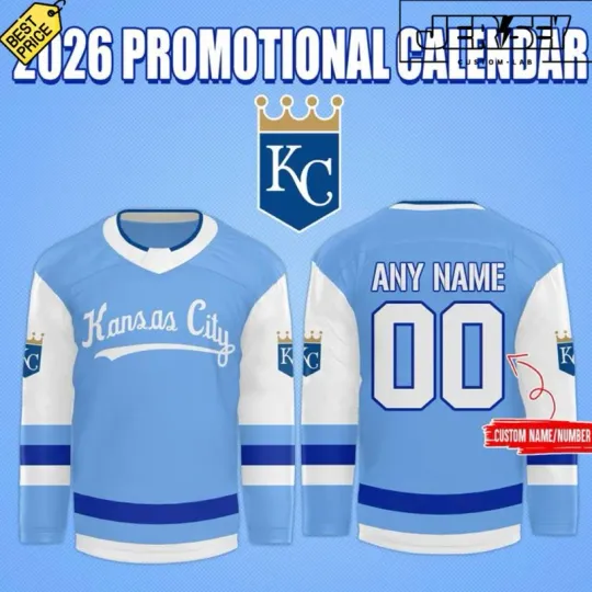 Discover Personalized Royals 2026 Promotional Calendar Hockey Jersey
