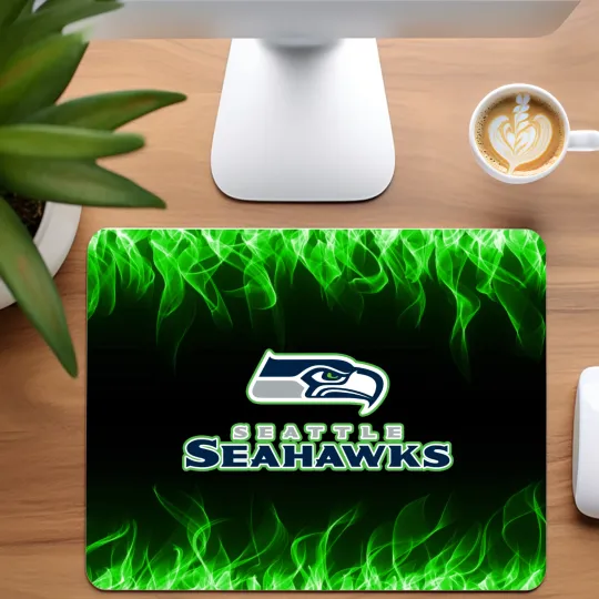 Seattle Seahawks Football Team Mouse Pad for Home Office