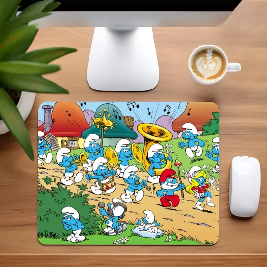 Discover Smuurfs Mouse Pad for Home Office