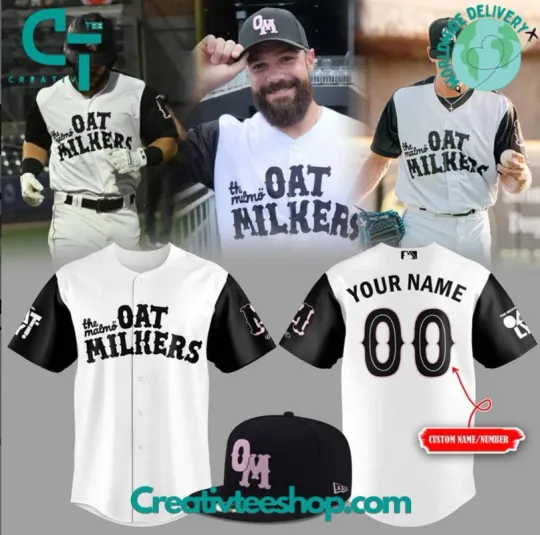 Discover Yc Custom Rocket City Trash Panda The Malm Oat Milkers Baseball Jersey