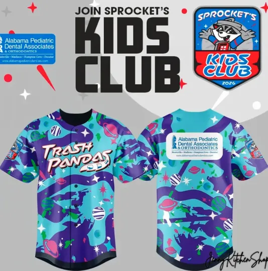 Sprocket Space City Trash Panda New Edition 2025 Jersey