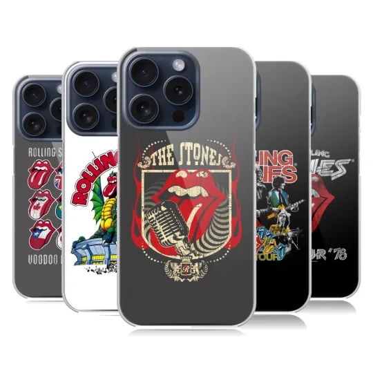 Discover OFFICIAL THE ROLLING STONES KEY ART HARD BACK CASE FOR APPLE iPHONE PHONES