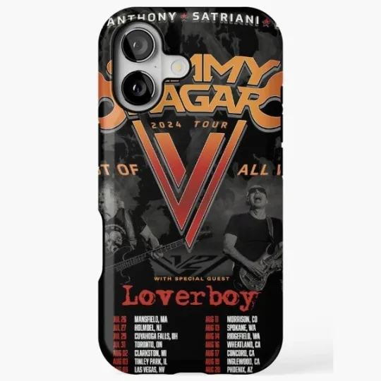 Discover Rough Set For All Worlds Tour Poster iPhone Case Music