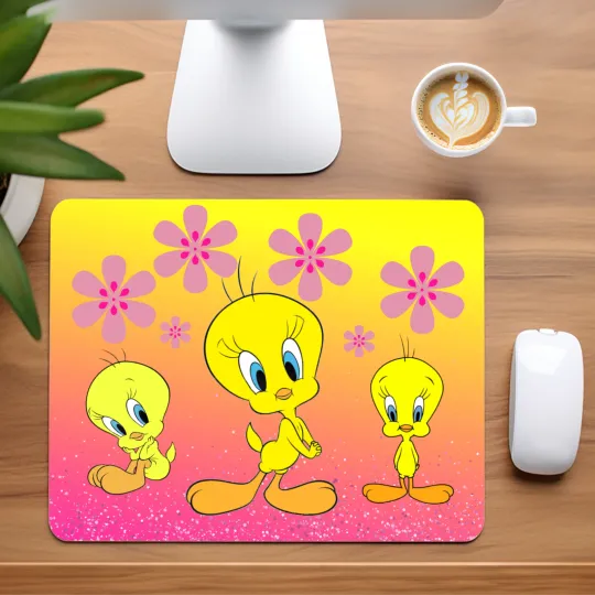 Discover Tweety Mouse Pad for Home Office