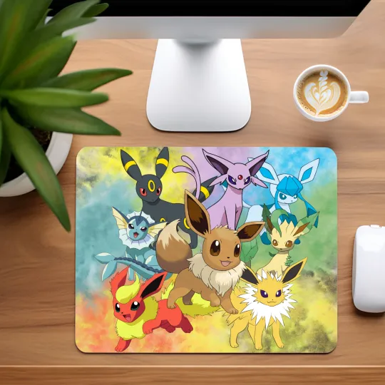 Discover Eevee Mouse Pad for Home Office