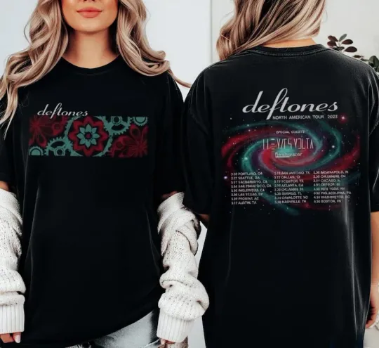 Discover Deftone Tour 2026 Concert T-Shirt – Unisex Music Fan Tee