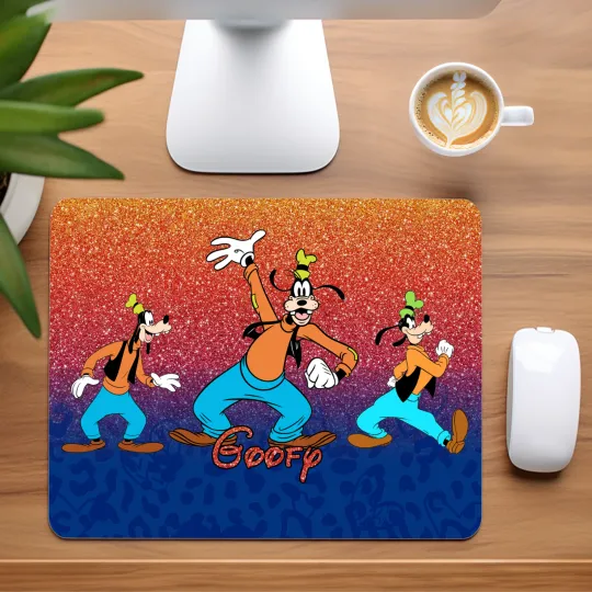 Discover Goofy Mouse Pad for Home Office