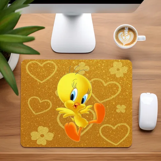 Discover Tweety Bird Mouse Pad for Home Office