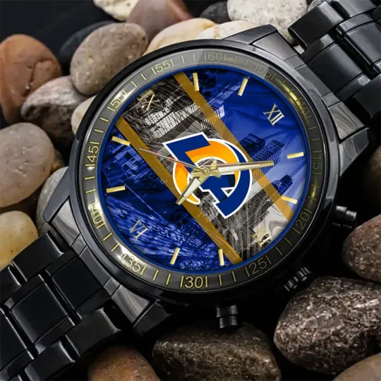 Discover Los Angeles Football Team Ramss Steel Watch , Unisex  Watch