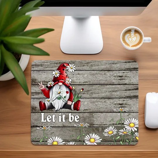 Discover Hippie Gnome Mouse Pad for Home Office