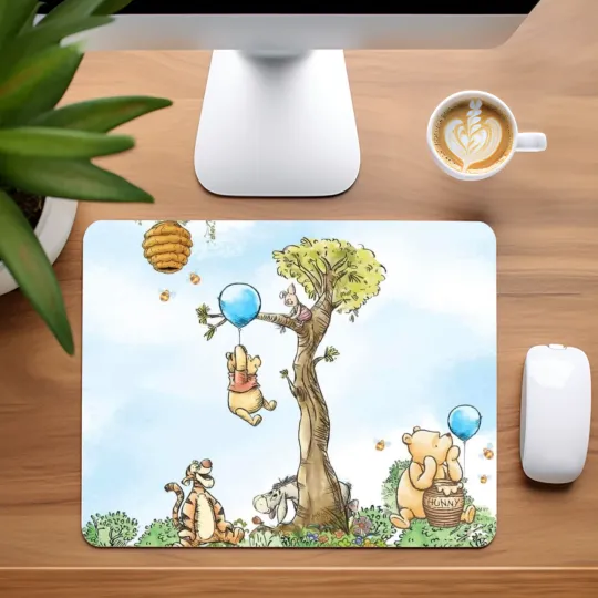 Discover Winnie the Pooh Mouse Pad for Home Office