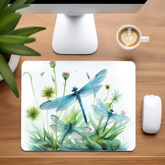 Discover Dragonflies Mouse Pad for Home Office