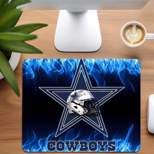 Dallas Cowboys Football Team Mouse Pad for Home Office