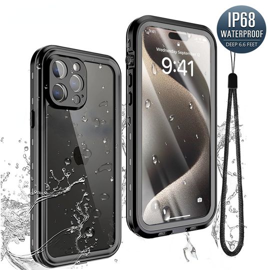 Discover IP68 Waterproof Case For iPhone 17 Air 16e 15 Pro Max 14 Pro Max 13 12 11Pro Max XR Full Protection Heavy Duty Shockproof Covers