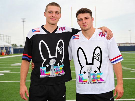 Discover 2026 Bad Bunny Jersey Super Bowl Latin Music Benito 94 Baseball Jersey,Puerto Rico Football Fan Gift,Puerto Rico Music,Halftime Show Shirt