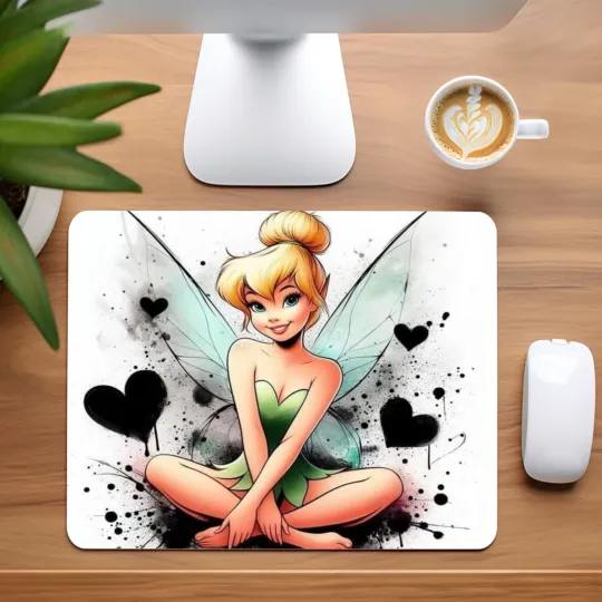 Discover Tinker Bell Mouse Pad for Home Office