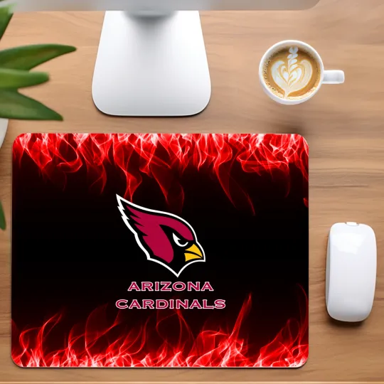 Discover Arizonna Cardinals Football Team Mouse Pad for Home Office