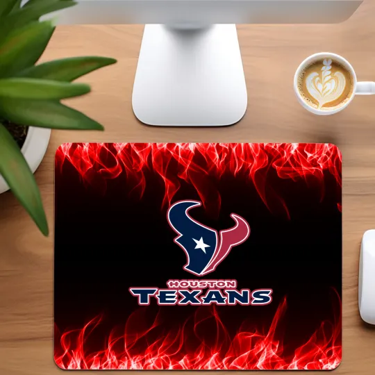 Houston Texans Football Team Mouse Pad for Home Office