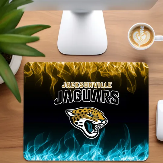 Jacksonville Jaguars Football Team Mouse Pad for Home Office