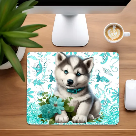 Discover Husky Mouse Pad for Home Office