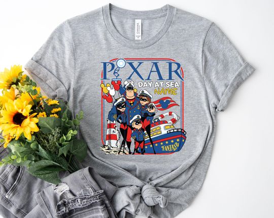 Discover Custom Disney Cruise Line Pixar Day At Sea 2026 Shirt, Disney Incredible Family Cruise Trip Tee, Inside Out Monsters Inc Cruise Trip UNAM12