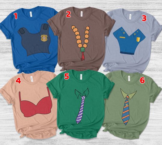 Discover Disney Zootopia Characters Shirt, Zootopia Cartoon Movie Shirts, Nick and Judy Shirts, Couple Movie, Halloween Gift For Friends SKZ402