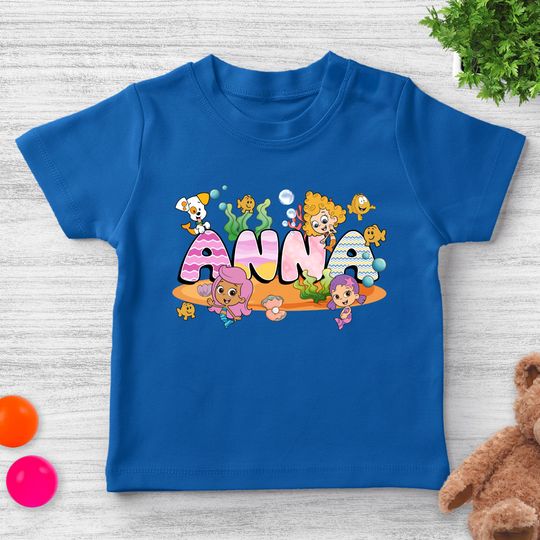 Discover Personalized Bubble Guppies Birthday Matching Shirt,Disney Bubble Guppies Birthday Custom Name Tee,Custom Birthday Family Shirts  SLXW12-05