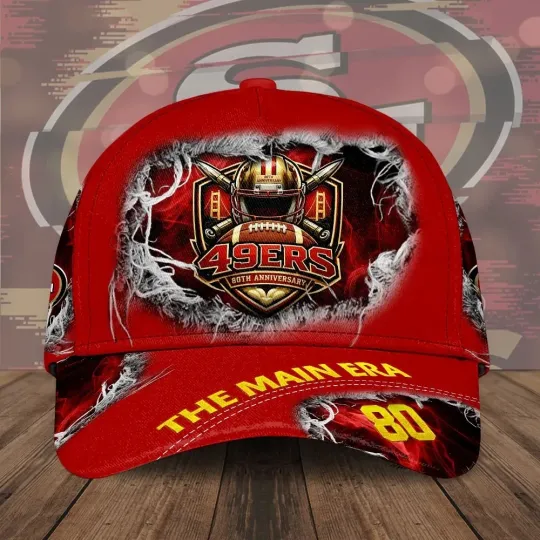 Discover 49ers 80th Anniverasry Classic Cap