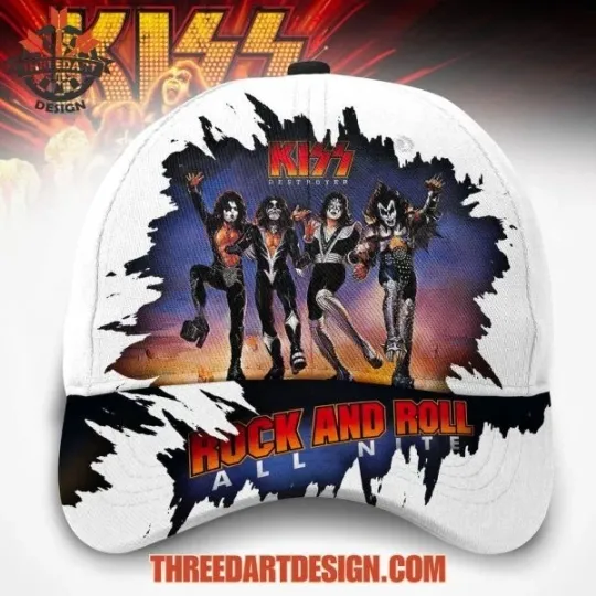 Kiss Rock Band Rock And Roll Classic Cap Gift For Fan