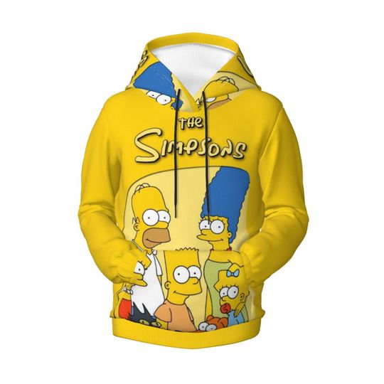 Discover Simpson 3D Hoodie, Christmas Gifts, Unisex AOP Hoodie