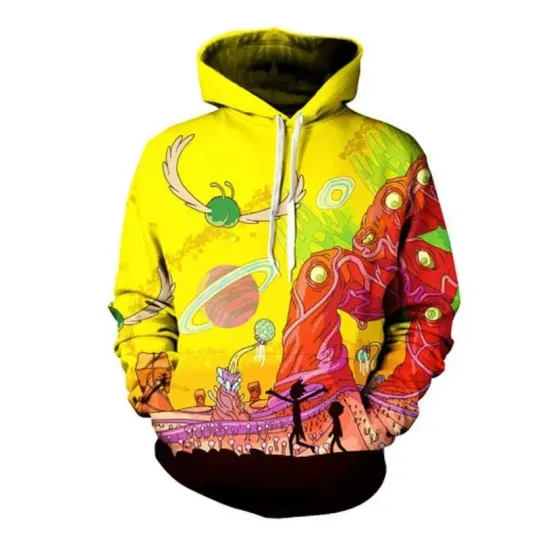 Discover Planet Artwork Hoodie Unisex