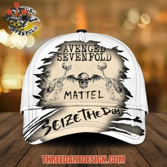 Discover Avenged Sevenfold Mattel Seize The Day Classic Cap