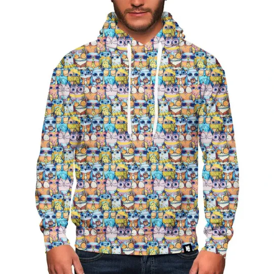 Discover 3D Owl Family Hoodie for Men & Women