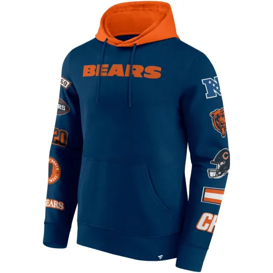 Discover Chicago football Sleeve Prints Hoody