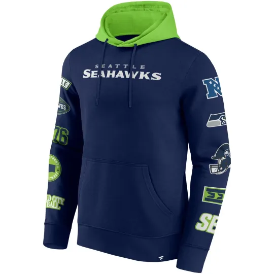 Discover Seattle football Sleeve Prints Hoody